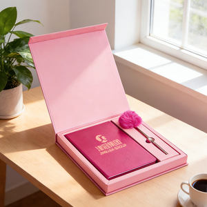 Carnets personnalisés avec logo imprimé A5/A4/A6, spirale, couverture rigide en cuir PU, ensemble stylo et carnet <span class=keywords><strong>de</strong></span> planification promotionnel mignon et personnalisé pour l'école - Product Image 1