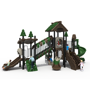 อาคารอุปกรณ์สวนสนุกสําหรับเด็กชุดป่าในฝันสนามเด็กเล่นเพื่อการศึกษากลางแจ้ง - Product Image 4