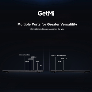 GetMi Pro 180 OEM 4K Ordinateur personnel Core I7 Écran tactile Ordinateur portable avec processeur Intel Nouvel état Clavier anglais - Product Image 5