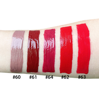 Penjual Lip Gloss Tiongkok Menyesuaikan Lip Gloss Anda Sendiri dengan Kelembapan Kilau Tinggi Lip Gloss Nude Pink