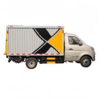 Camion à ordures Changan entièrement hermétique avec benne hydraulique, camion de collecte des déchets pour l'assainissement municipal