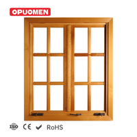 Ventanas Modernas Insonorizadas de PVC con Doble Acristalamiento y Rejilla para Dormitorio y Sala de Estar, Venta al Por Mayor