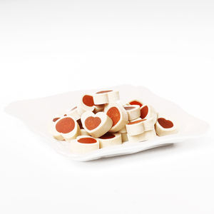 100% naturel <span class=keywords><strong>chat</strong></span> traite de poulet et de morue rouleau viande nourriture pour animaux de compagnie OEM marque privée séchée pour animaux de compagnie - Product Image 6