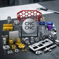 Composants CNC en acier inoxydable de haute qualité, usinage sur mesure, tournage rapide, fraisage, polissage pour l'industrie