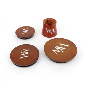 Nắp Nến Tùy Chỉnh Cung Cấp Trực Tiếp Cho Nhà Máy Sản Xuất Logo Chạm Khắc Nắp Lọ Nến Bằng Gỗ MDF Tùy Chỉnh - Product Image 2