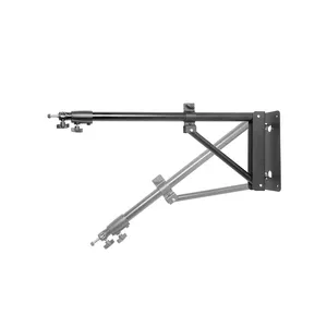 Wall Mounting Triangle Boom Arm ceiling wall mount light tripod stand for Photography Strobe Light Softbox Umbrella Reflector