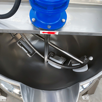 Marmite de cuisson automatique au gaz entièrement automatique avec veste de mélangeur marmite de cuisson pour Sauce Chili au poivre