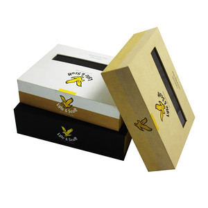 Impresión nuevo diseño cajón <span class=keywords><strong>de</strong></span> cartón negro mate deslizante PET estilo PVC ventana ropa interior caja <span class=keywords><strong>de</strong></span> embalaje - Product Image 6