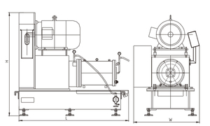 Auto paint mixer FDS 60 Pin-type High Efficiency super fineness Horizontal <strong>bead</strong> <strong>mill</strong> nano size
