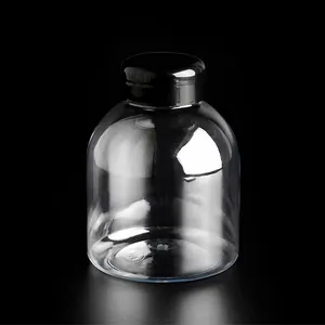 Garrafa plástica redonda para suco, 8oz12oz16oz, embalagem para bebidas com rosca, garrafa plástica nova vazia para pet com tampa, ideal para loja
