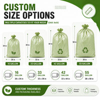 Sacs poubelles en plastique robustes Taiyang pour cuisine, vente en gros, fabrication chinoise