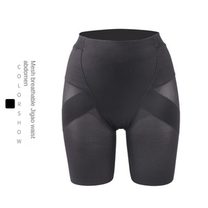 <span class=keywords><strong>Pantaloni</strong></span> da <span class=keywords><strong>donna</strong></span> in Mesh <span class=keywords><strong>modellanti</strong></span> pantaloncini Capri traspiranti a vita alta per il controllo della pancia - Product Image 1