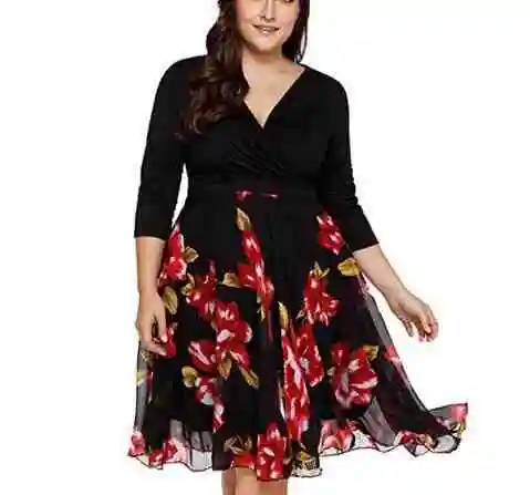 Roupas femininas plus size da moda, em estoque, boa qualidade