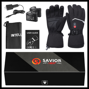 Gants <span class=keywords><strong>de</strong></span> <span class=keywords><strong>ski</strong></span> chauffants électriques pour homme et <span class=keywords><strong>femme</strong></span>, imperméables, pour l'hiver, pour le snowboard, 7,4 V, 2200 mAh - Product Image 6