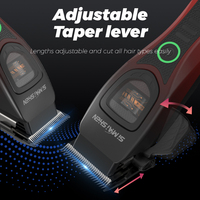 Mesin Cukur Rambut SiMAiSHEN T10 OEM Motor Brushless Rotor Eksternal, Pisau Lepas, Baterai 2500 mAh, Mesin Trimmer untuk Pria