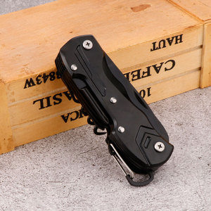 Bán Chạy Nhất Xách Tay Hoang Dã Survival Set Đa-Chức Năng Gấp <span class=keywords><strong>Pocket</strong></span> Dao Cờ Lê Lưỡi Mở Chai Cấp Công Cụ Tự Làm - Product Image 3