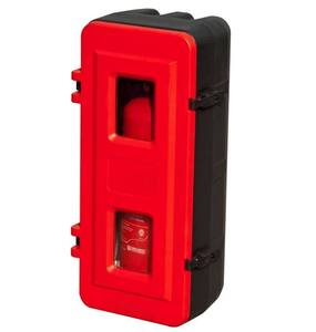 Boîte murale pour extincteur avec loquet à dégagement rapide, compatible avec les extincteurs à poudre sèche ABC de 6 kg - Product Image 2