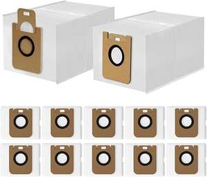 Aspirateurs robots Or Dreame D10 <span class=keywords><strong>Plus</strong></span> RLS3D / <span class=keywords><strong>D10s</strong></span> <span class=keywords><strong>Plus</strong></span> / Z10 Pro, 4 sacs d'aspirateur à grande capacité, auto-scellants, étanches - Product Image 3