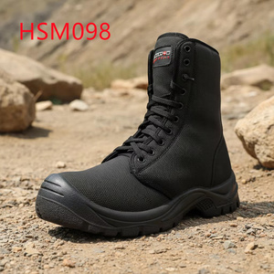 รองเท้าบูทผ้าใบกันฉีกขาด HY,Factory Output สำหรับการล่าสัตว์ พื้นรองเท้า PU/PU ฉีดขึ้นรูป ทนทาน รองเท้าบูททางยุทธวิธี เป็นที่นิยมในประเทศพินักแก้ว รุ่น HSM251 - Product Image 6