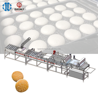Kommerzielle Elektrische Burgerbrötchen-Formmaschine Multifunktionale Teigformmaschine für Hotdog-Brötchen-Produktionslinie Bäckerei-Fabrik