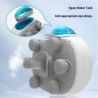 Masseur oculaire chauffant portable, rechargeable par USB, appareil de soin des yeux à vibrations, compresse chaude, relaxation, conception OEM