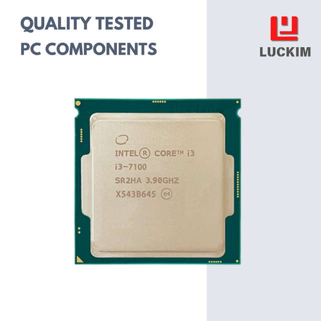 I3-7100 2-Core 4-Thread Desktop CPU 3.9GHz 3MB Cache LGA1151 51W
