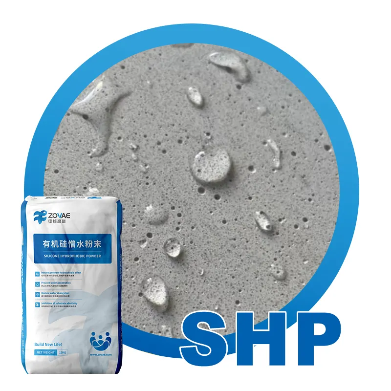 Agen anti air bubuk silikon hidrofobik untuk bahan berbasis semen, Mortar,Eifs,Grout, pengisian sendi