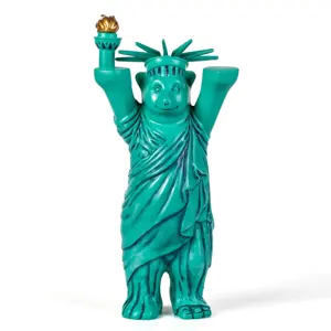 منتج جديد بيرلين دب تمثال للحرية فريد يدوي ديكور مكتبي داخلي هدية هدية إبداعية ديكور منزلي دقيق