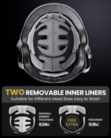 Casques de vélo à ajustement réglable pour cyclistes occasionnels adultes - OutdoorMaster C