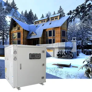 Hybride Zonne-Energie Pv Geothermische Grond Warmtepomp Huis Verwarming Huishoudelijke Warmwaterboiler Met Fotovoltaïsche Systeem
