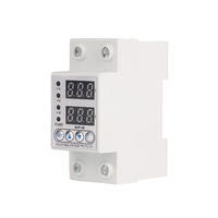 Régulateur automatique intelligent AC220V 63A, protecteur multifonction réglable, protection fiable de la tension et du courant