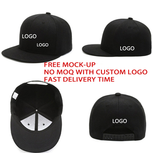 Tùy chỉnh thêu <span class=keywords><strong>logo</strong></span> 6 tấm CHA <span class=keywords><strong>cap</strong></span> hip-hop phong cách phẳng vành mũ bóng chày lướt <span class=keywords><strong>cap</strong></span> unisex trống rắn Acrylic Snapback mũ - Product Image 2