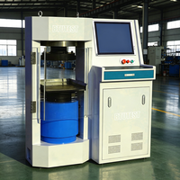 Máquina de Ensayo de Compresión por Microordenador con Servomotor 1000-3000kN ASTM para Hormigón en Cubos, Bloques y Cilindros