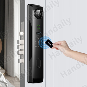 Nhà Máy tuya 3D mặt Cửa Khóa Video <span class=keywords><strong>intercom</strong></span> Kỹ Thuật Số an ninh hoàn toàn tự động Kỹ Thuật Số vân tay thông minh khóa cửa với máy ảnh - Product Image 3