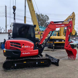 Mini-excavatrice d'occasion Kubota KX165 KX165-5 de 5 tonnes, marque japonaise. - Product Image 1