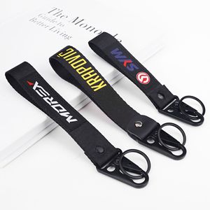 Cordones de poliéster tejido para sublimación personalizados, llavero de mano, correa para llavero - Product Image 5