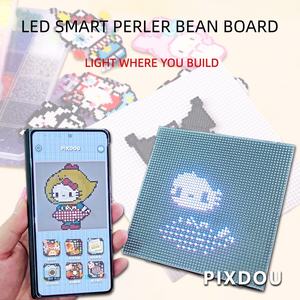 Nuevo Kit de Manualidades DIY 2026 con Placa de Plantillas LED Inteligentes con IA y Control por APP para Cuentas de 5mm, Juguete Educativo STEM, Regalo para Niños - Product Image 2