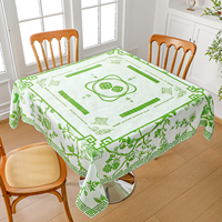 Tapis de Mahjong de Luxe Moderne Silencieux Antidérapant Couleurs au Choix Portable Protection Environnementale Tapis de Poker pour Utilisation Extérieure