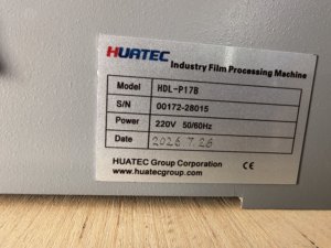 Procesador de Película Radiográfica Automático HDL-P17B de Alto Rendimiento para NDT - Product Image 4