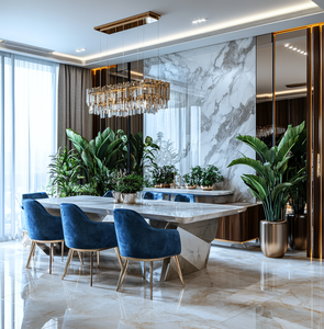 <span class=keywords><strong>Table</strong></span> en marbre de luxe léger, style minimaliste italien, pierre de luxe brésilienne, <span class=keywords><strong>table</strong></span> de designer haut de gamme, <span class=keywords><strong>table</strong></span> <span class=keywords><strong>rectangulaire</strong></span> pour 8 <span class=keywords><strong>personnes</strong></span> - Product Image 3