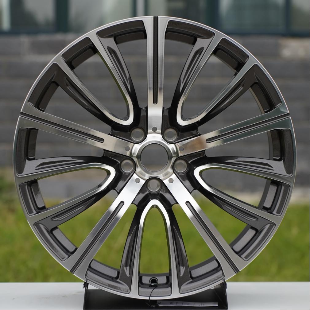 Forged 2-Piece Performance Polished Chrome Wheels 20-24" | Custom Fitment for Sedan forged aluminum wheel