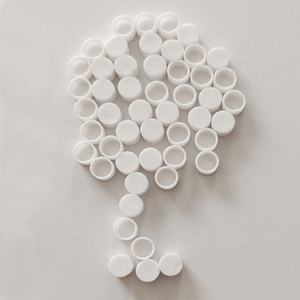 وعاء سيراميك DSC TGA، بوتقة سيراميك ألومينا 99%، ألومنيوم أكسيد 99%، 10×10 مم - Product Image 2