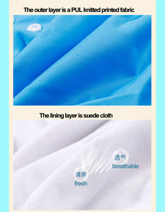 <span class=keywords><strong>Couche</strong></span> réutilisable <span class=keywords><strong>lavable</strong></span> en tissu écologique grande taille XL, lange-culotte unie ajustable, pour bébé de 3 à 8 ans - Product Image 3