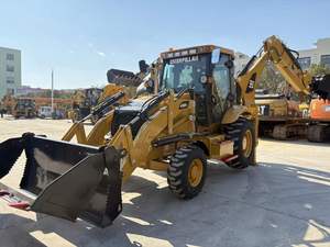 Mini-excavatrice rétro Caterpillar, chargeuse-pelleteuse sur chenilles CAT420, moteur en stock - Product Image 3
