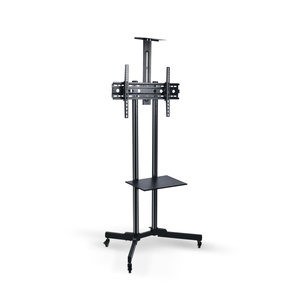 Carrello Mobile JIANGHAO <span class=keywords><strong>Nb</strong></span> Ava1500 con Rotazione a 360 Gradi, Capacità 200 lbs, Supporto TV in Acciaio Laminato a Freddo Certificato ULGS per TV 55-70 Pollici - Product Image 2