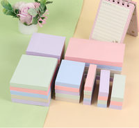 Blocs-notes autocollants personnalisables 3x3 pouces, super adhérents, couleurs vives