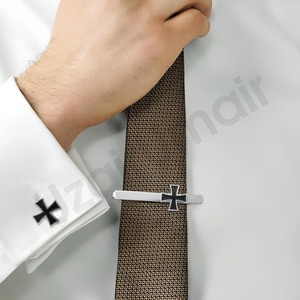 Ensemble de boutons de manchette et pince à cravate Uzair Umair OES, qualité supérieure, cadeau religieux, anniversaire et événements - Product Image 5