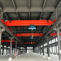 Pont roulant monopoutre 16 tonnes de type palan électrique, norme européenne, pour entrepôt et service de levage en atelier