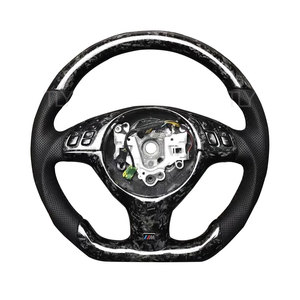 <span class=keywords><strong>Volante</strong></span> de fibra de carbono real de alta calidad Compatible con <span class=keywords><strong>BMW</strong></span> E46 M3 E39 E53 X5 Personalización - Product Image 2