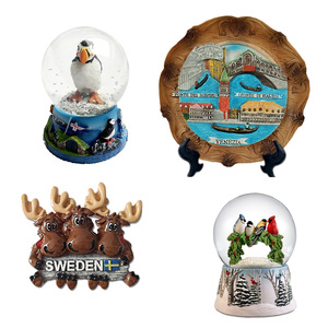 Magnete per Frigorifero 3D Personalizzato con Monumenti di Montreal, Quebec, Toronto, Vecchio Porto, Souvenir Globo di Neve, Regalo Turistico Canada - Product Image 6